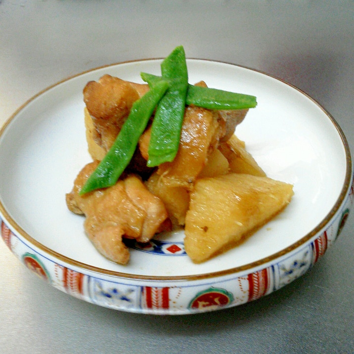 簡単!長芋と鶏肉の煮物